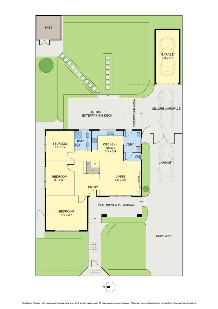 Floorplan of Homely house listing, 2 Valerie Street, Pascoe Vale VIC 3044