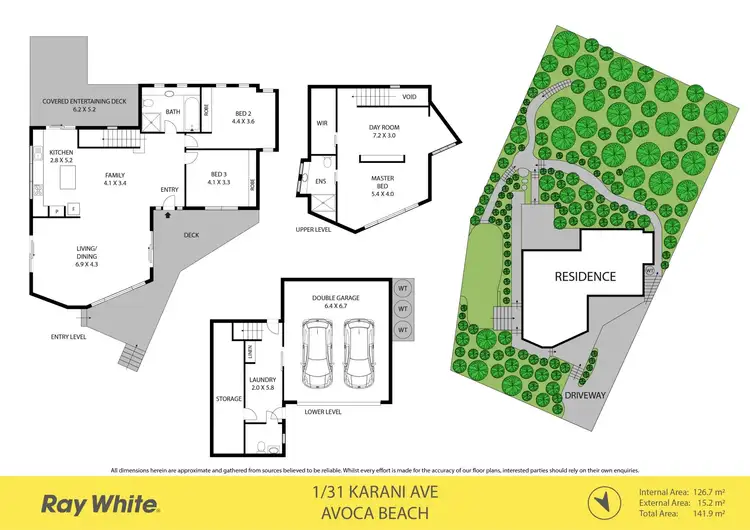 Floorplan of Homely house listing, 1/31 Karani Avenue, Avoca Beach NSW 2251