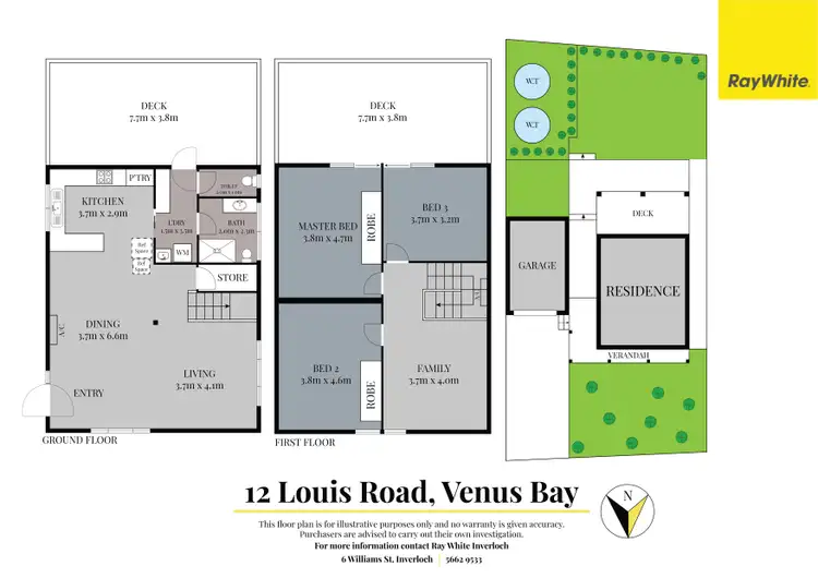 Floorplan of Homely house listing, 12 Louis Road, Venus Bay VIC 3956