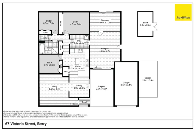Floorplan of Homely house listing, 67 Victoria Street, Berry NSW 2535