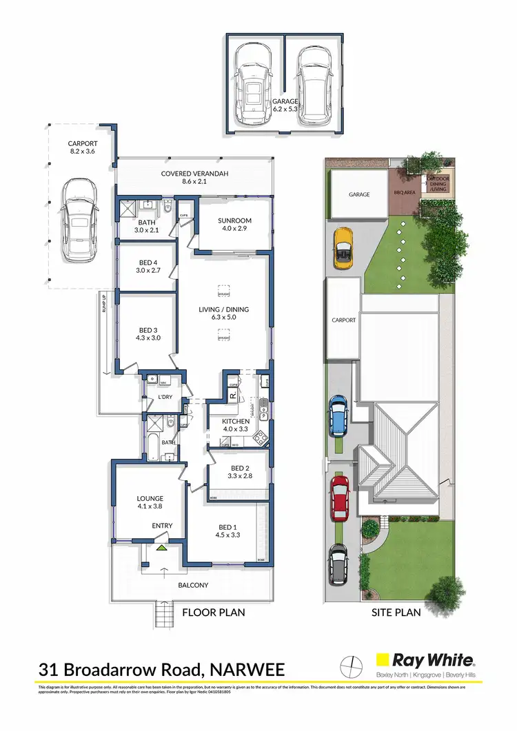 Floorplan of Homely house listing, 31 Broadarrow Road, Narwee NSW 2209