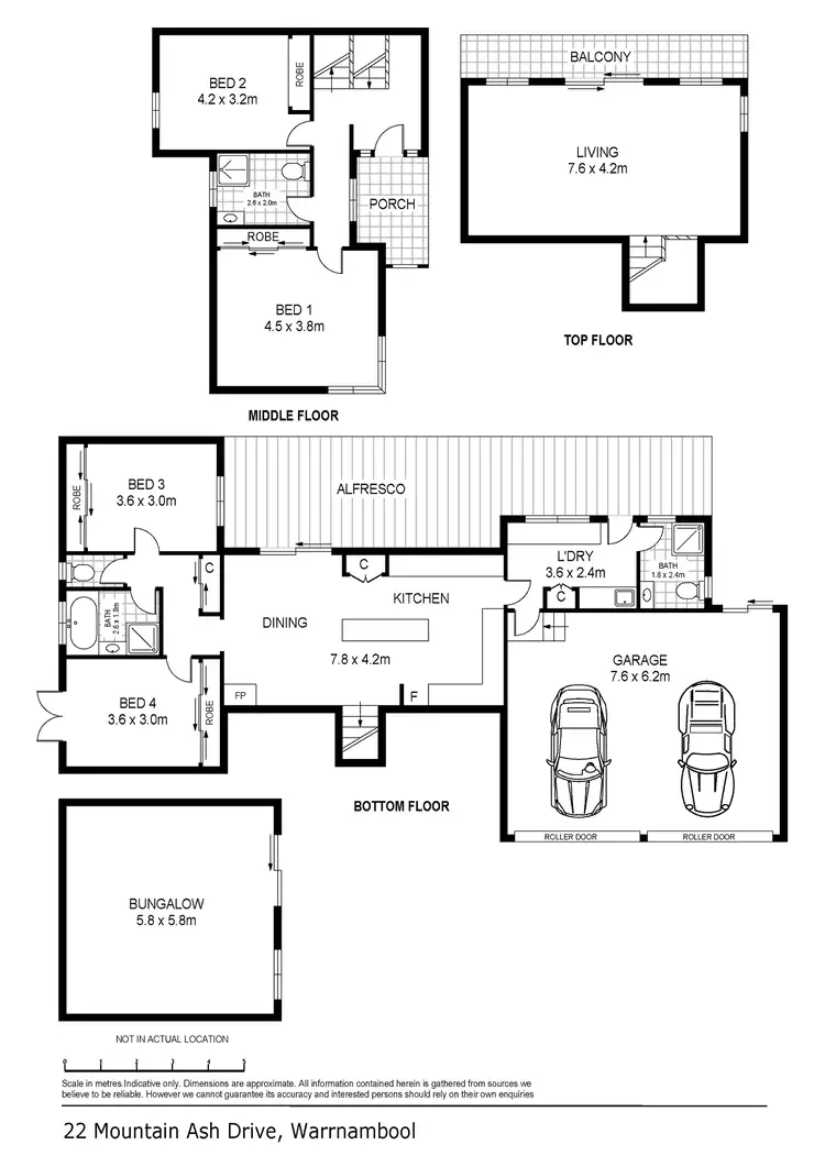 Floorplan of Homely house listing, 22 Mountain Ash Drive, Warrnambool VIC 3280