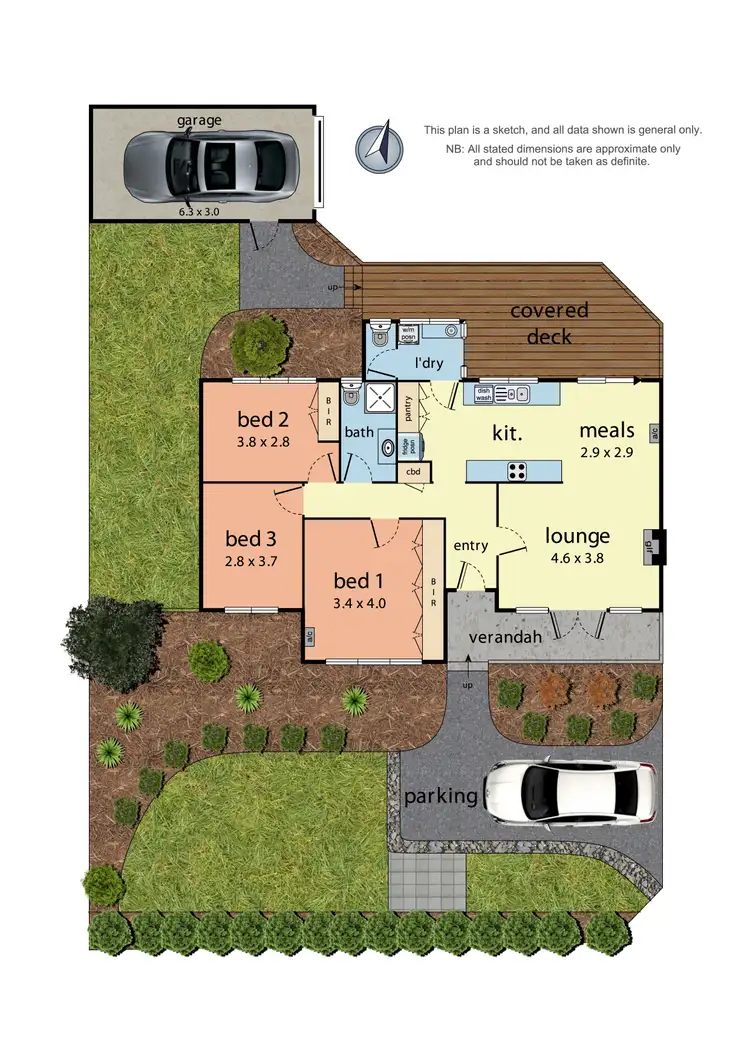 Floorplan of Homely house listing, 61 Mt Dandenong Road, Ringwood East VIC 3135