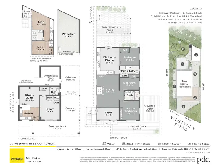 Floorplan of Homely house listing, 24 Westview Road, Currumbin QLD 4223