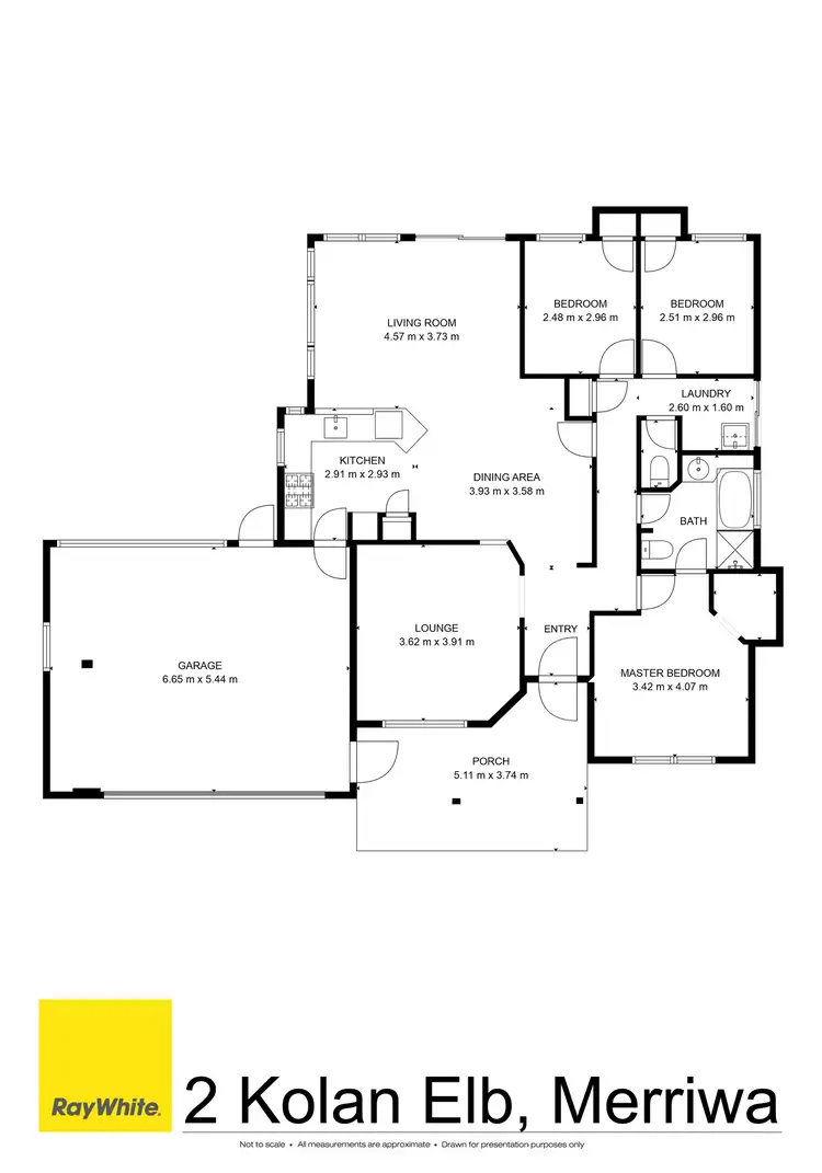 Floorplan of Homely house listing, 2 Kolan Elbow, Merriwa WA 6030