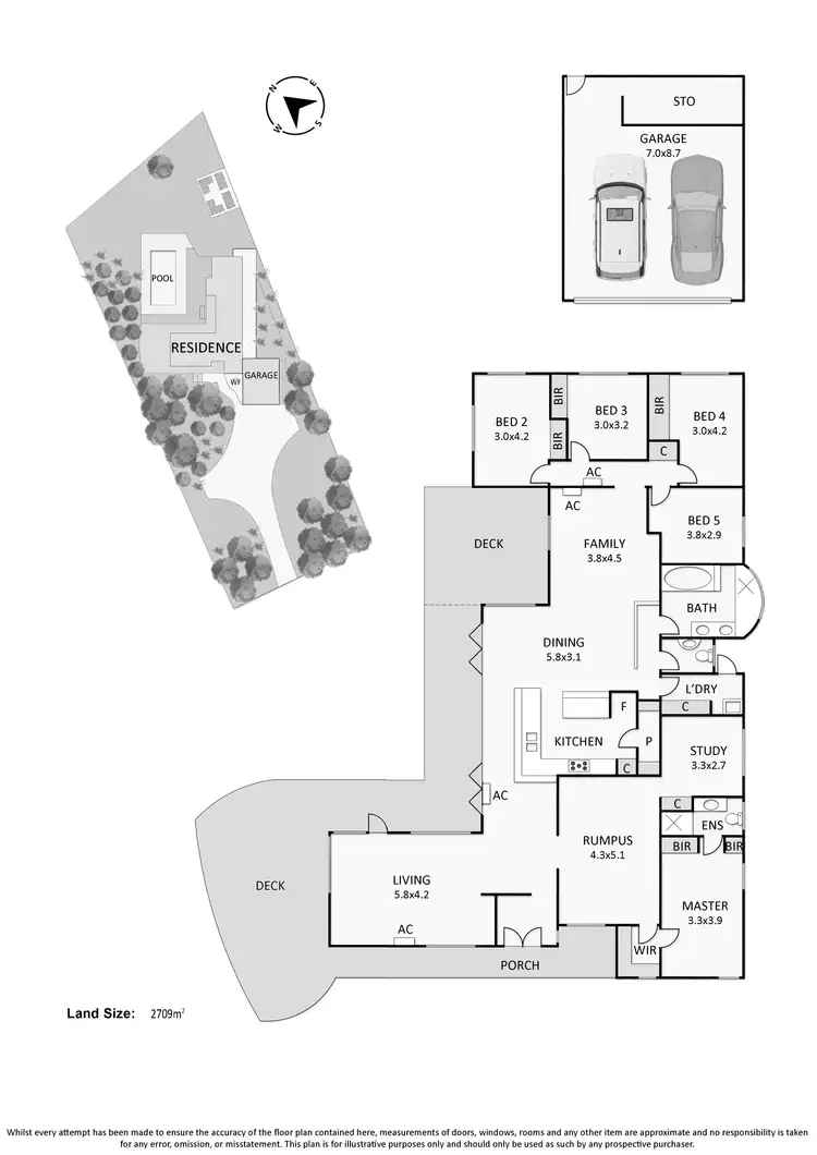 Floorplan of Homely house listing, 3 Seaview Road, Frankston South VIC 3199