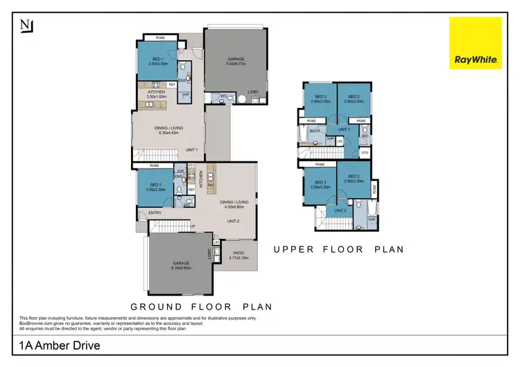 Floorplan of Homely house listing, 1A Amber Drive, Caloundra West QLD 4551