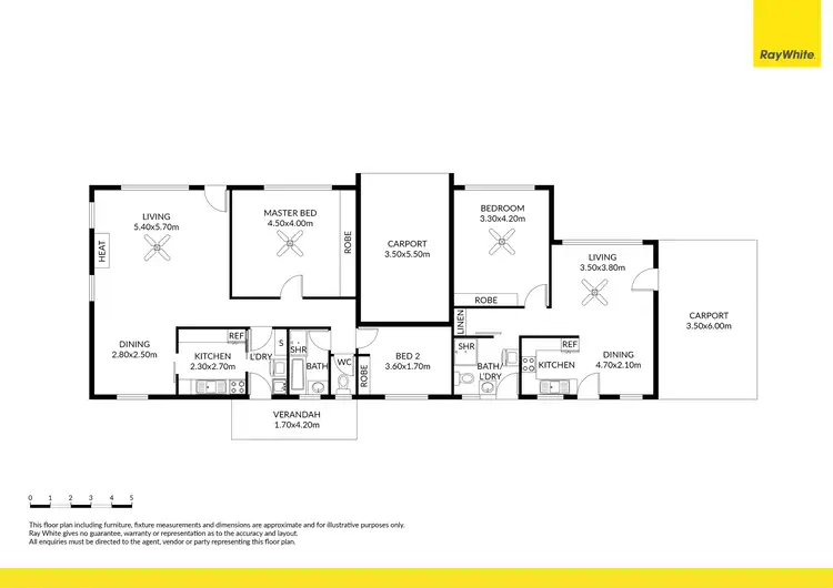 Floorplan of Homely house listing, 4-4A Viaduct Avenue, Henley Beach South SA 5022