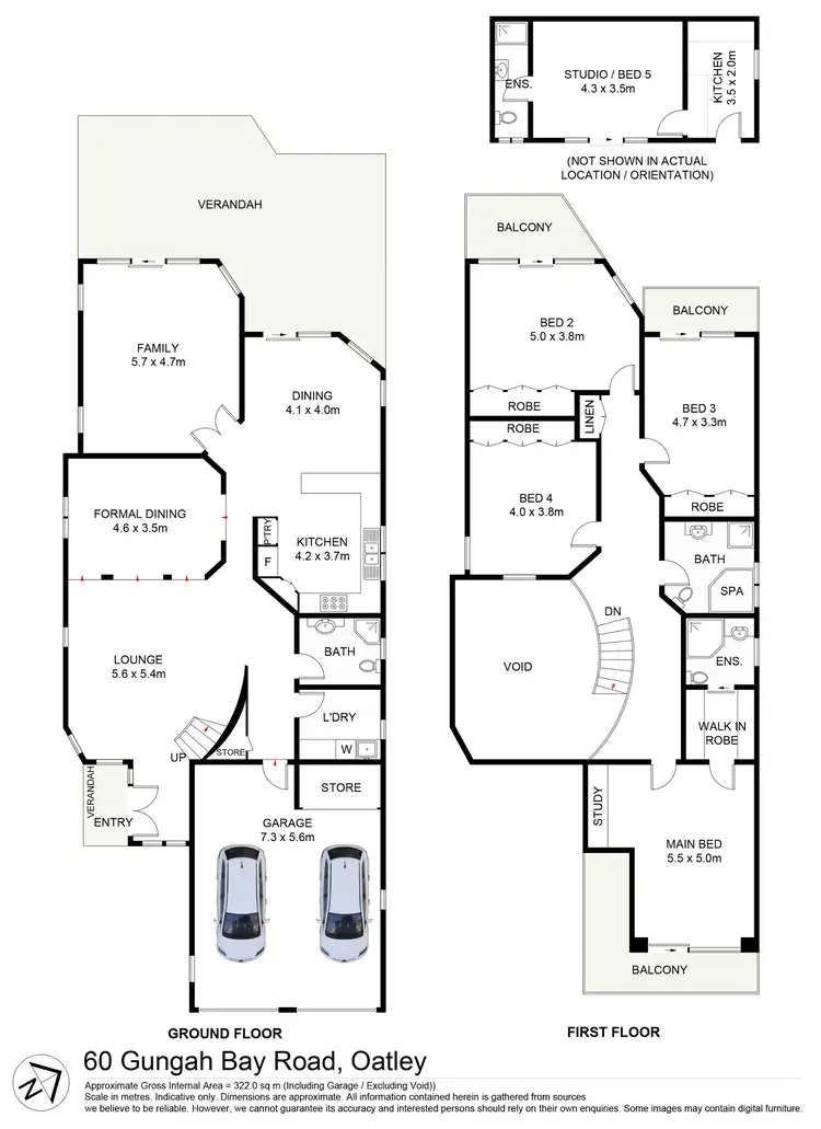 Floorplan of Homely house listing, 60 Gungah Bay Road, Oatley NSW 2223