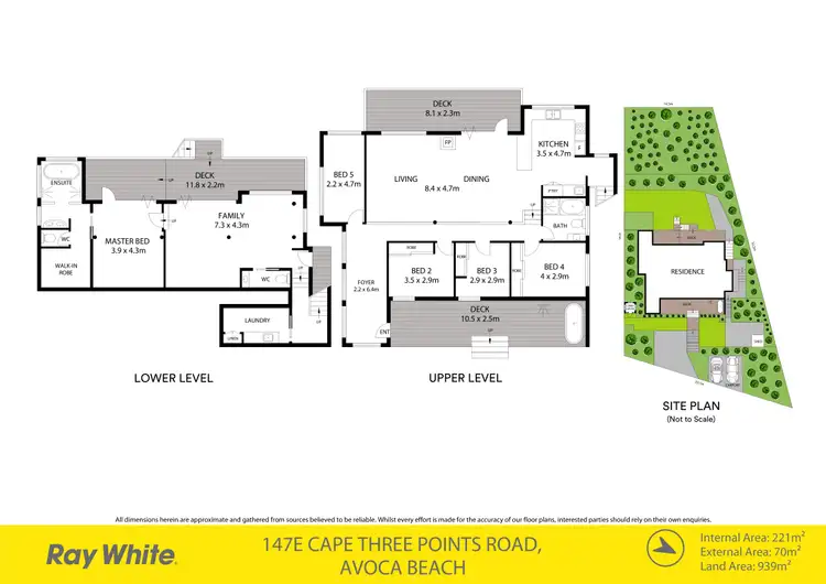 Floorplan of Homely house listing, 147E Cape Three Points, Avoca Beach NSW 2251