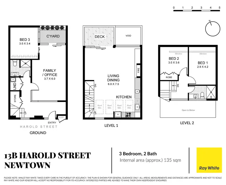 Floorplan of Homely house listing, 13b Harold Street, Newtown NSW 2042