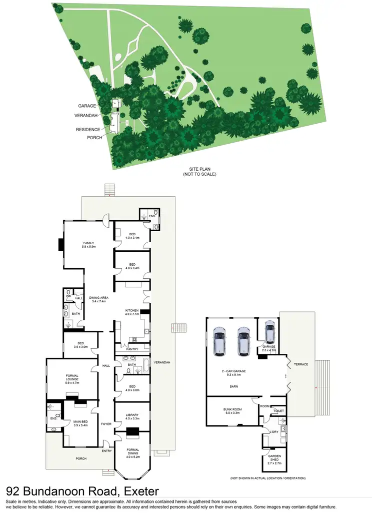 Floorplan of Homely rural property listing, 92 Bundanoon Road, Exeter NSW 2579