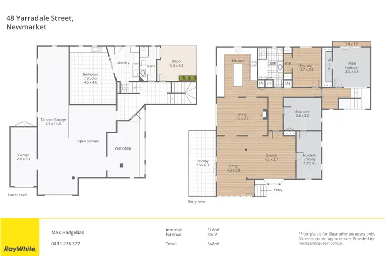 Floorplan of Homely house listing, 48 Yarradale Street, Newmarket QLD 4051