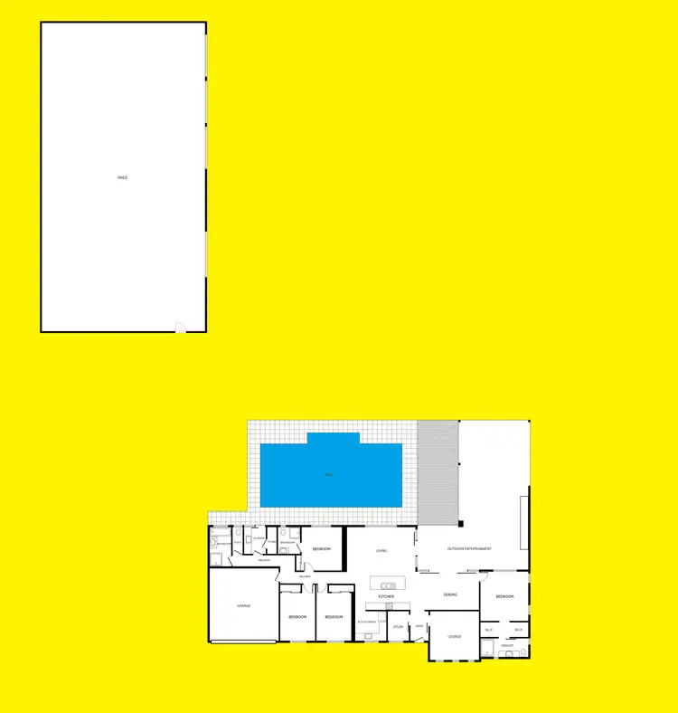 Floorplan of Homely house listing, 599 Karadoc Avenue, Irymple VIC 3498