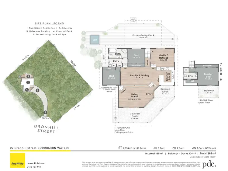 Floorplan of Homely house listing, 27 Bronhill Street, Currumbin Waters QLD 4223