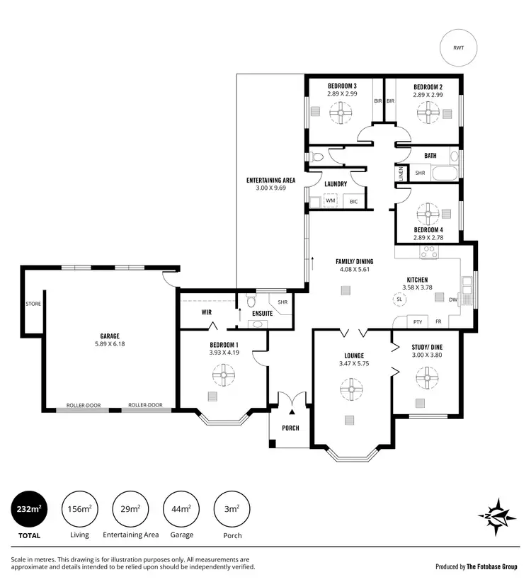 Floorplan of Homely house listing, 15 Greenfield Rise, Aberfoyle Park SA 5159