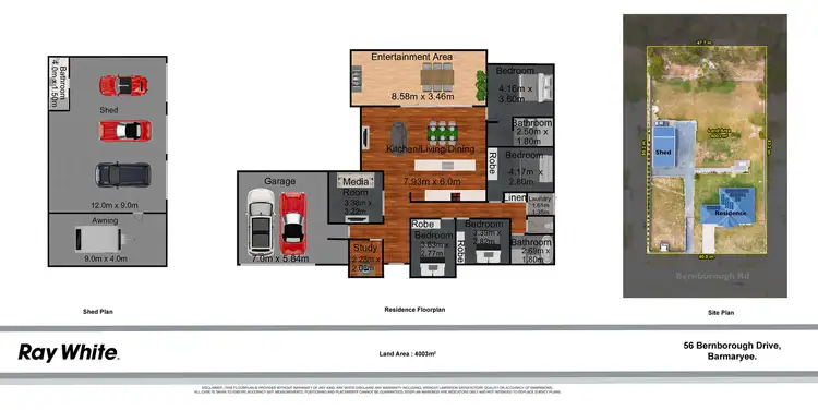 Floorplan of Homely other listing, 56 Bernborough Drive, Barmaryee QLD 4703