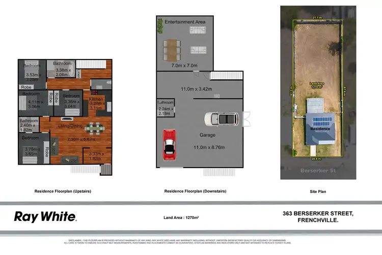 Floorplan of Homely house listing, 363 Berserker Street, Frenchville QLD 4701