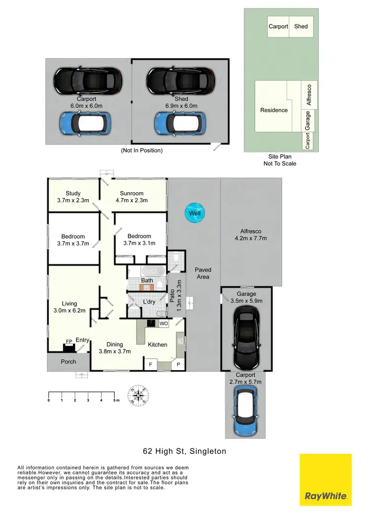 Floorplan of Homely house listing, 62 High Street, Singleton NSW 2330