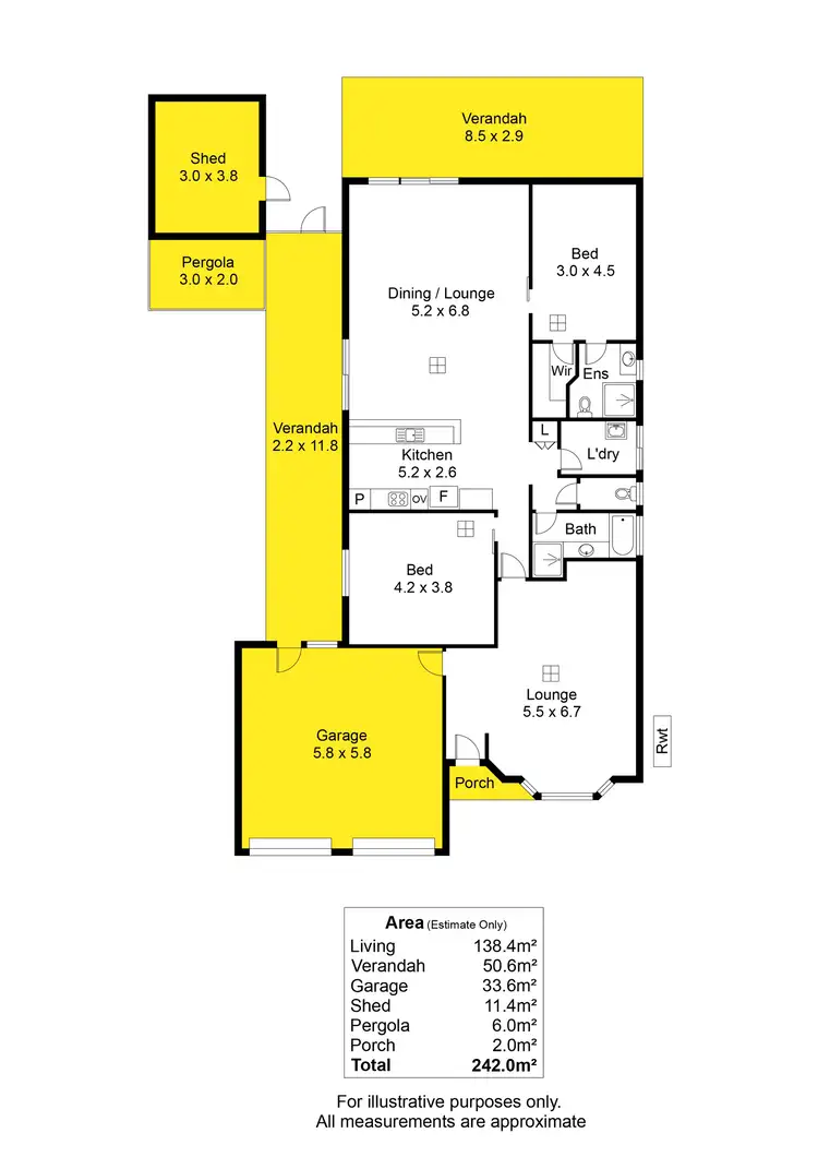Floorplan of Homely house listing, 18 Peppermint Grove, Noarlunga Downs SA 5168