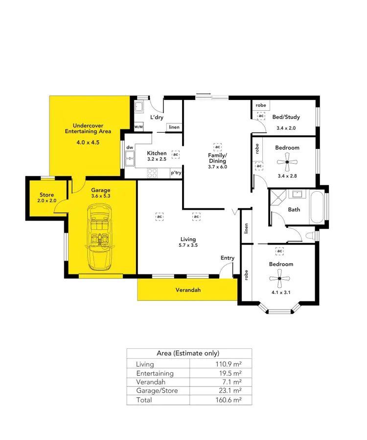 Floorplan of Homely house listing, 7/2 Cross Street, Fullarton SA 5063