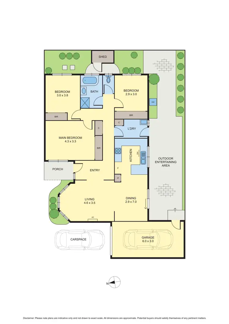Floorplan of Homely unit listing, 4/38-40 Highlands Avenue, Airport West VIC 3042