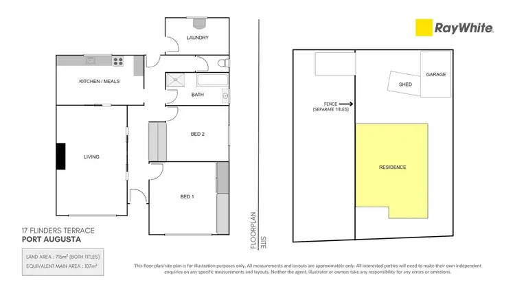 Floorplan of Homely house listing, 17 Flinders Terrace, Port Augusta SA 5700