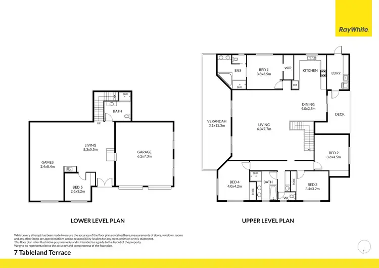 Floorplan of Homely house listing, 7 Tableland Terrace, Mount Louisa QLD 4814