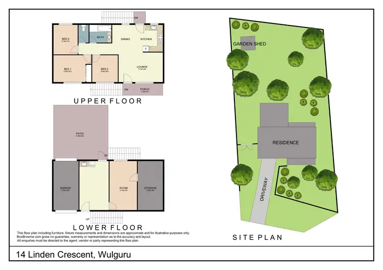 Floorplan of Homely house listing, 14 Linden Crescent, Wulguru QLD 4811