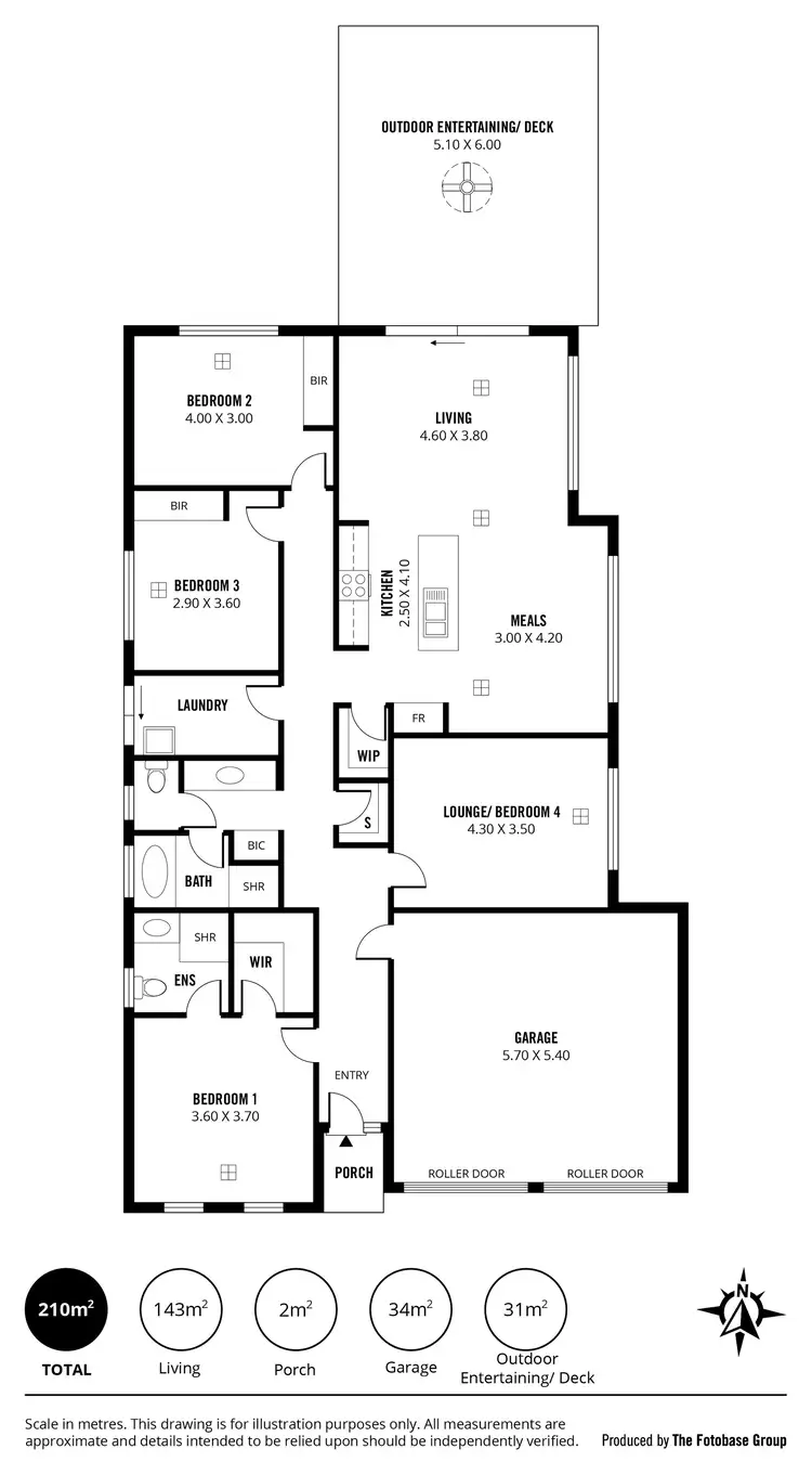 Floorplan of Homely house listing, 10 Mango Street, Direk SA 5110