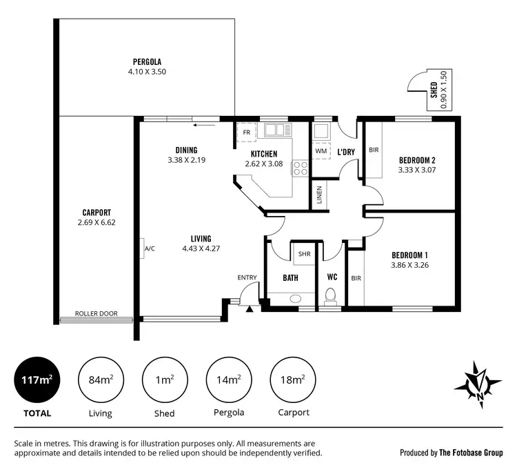 Floorplan of Homely unit listing, 2/87 Sydenham Road, Norwood SA 5067