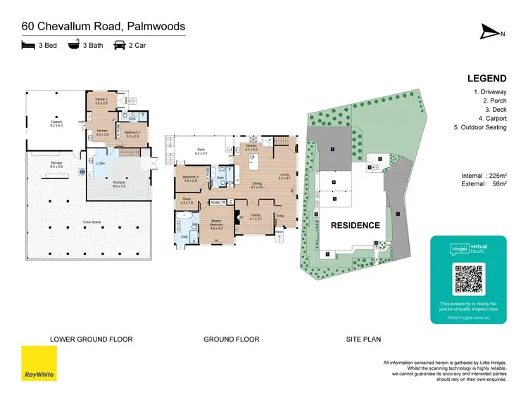 Floorplan of Homely house listing, 60 Chevallum Road, Palmwoods QLD 4555