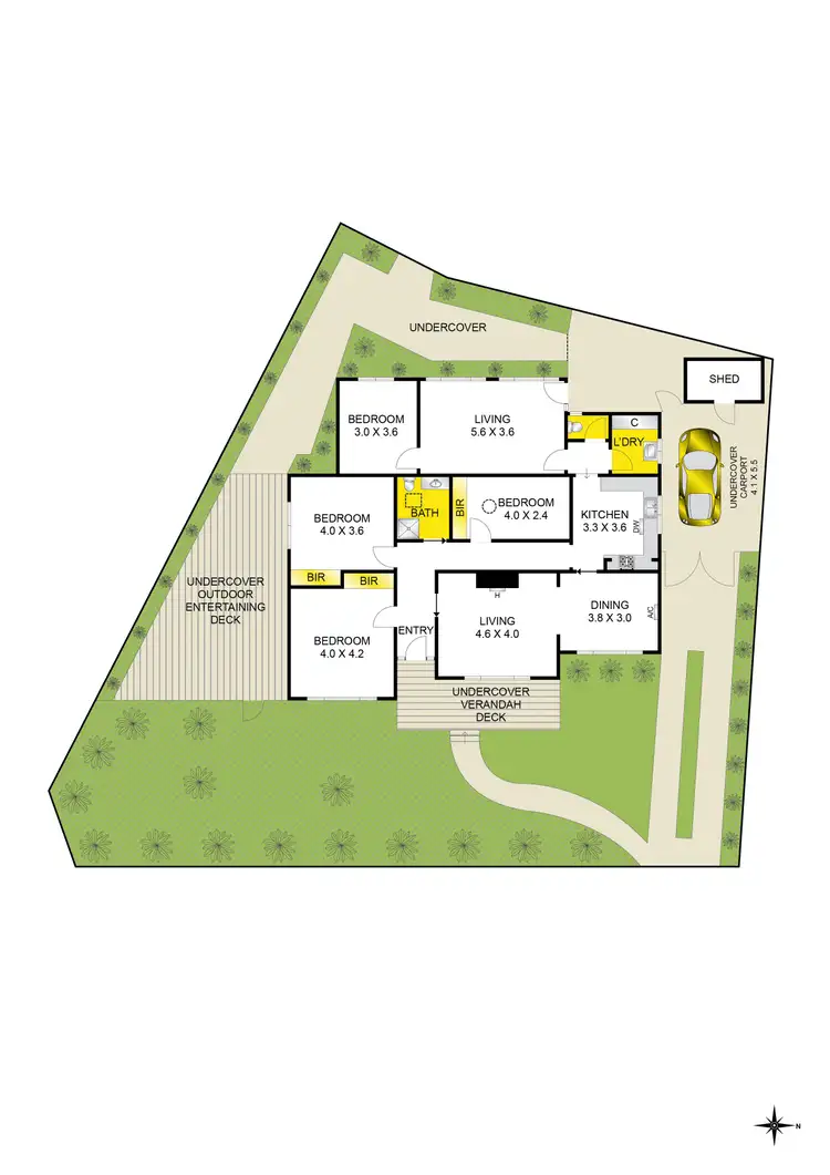 Floorplan of Homely house listing, 70 Breakwater Road, Thomson VIC 3219
