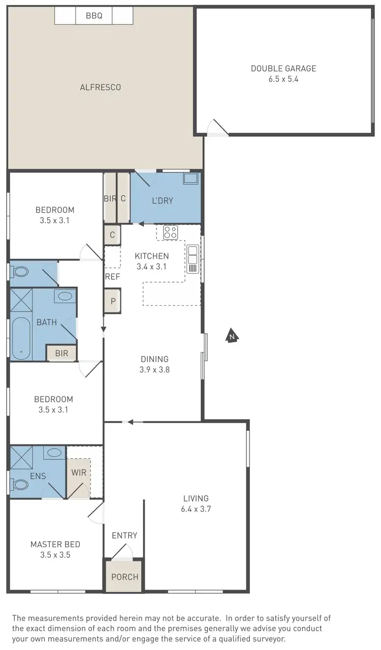 Floorplan of Homely house listing, 41 Roach Drive, Altona Meadows VIC 3028