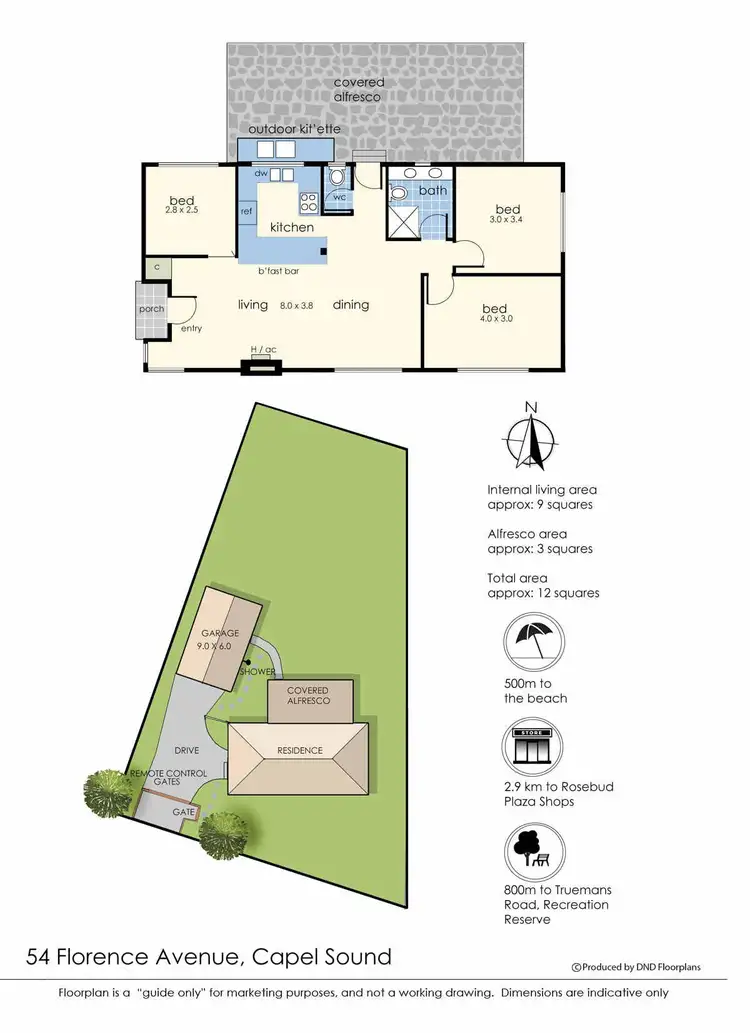 Floorplan of Homely house listing, 54 Florence Avenue, Capel Sound VIC 3940