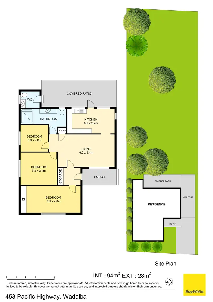 Floorplan of Homely house listing, 453 Pacific Highway, Wadalba NSW 2259