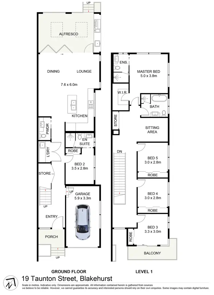 Floorplan of Homely house listing, 19 Taunton Street, Blakehurst NSW 2221