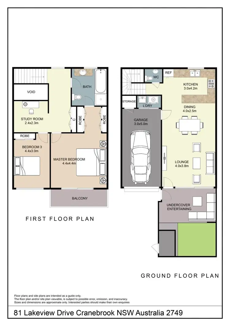 Floorplan of Homely house listing, 81 Lakeview Drive, Cranebrook NSW 2749