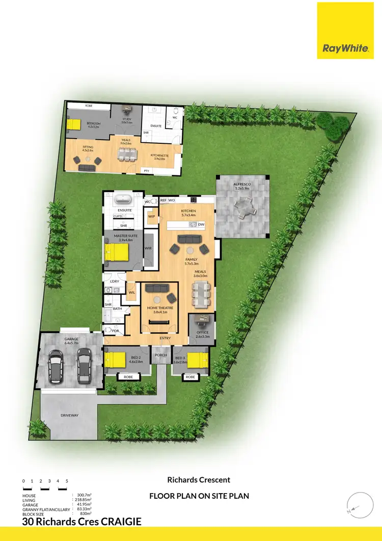 Floorplan of Homely house listing, 30 Richards Crescent, Craigie WA 6025