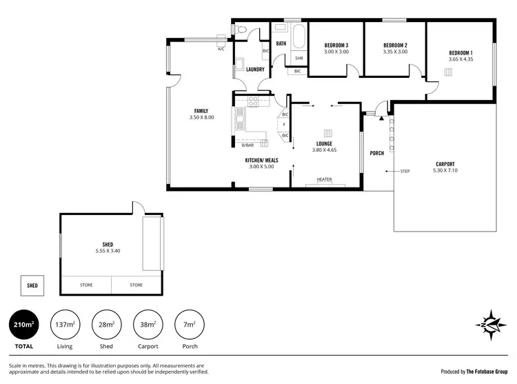 Floorplan of Homely house listing, 52 Lewis Street, Brighton SA 5048