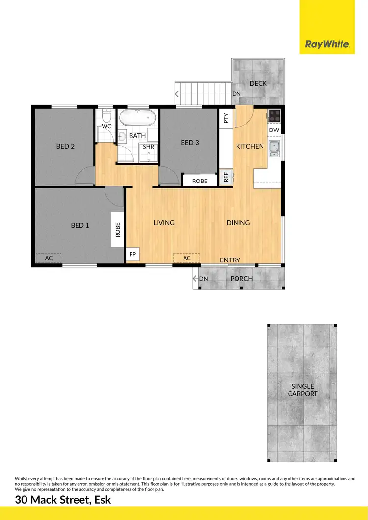 Floorplan of Homely house listing, 30 Mack Street, Esk QLD 4312