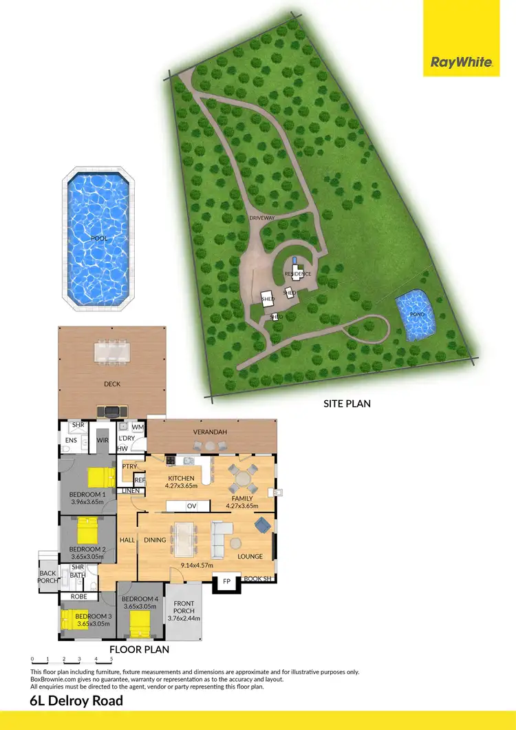 Floorplan of Homely house listing, 6L Delroy Road, Dubbo NSW 2830