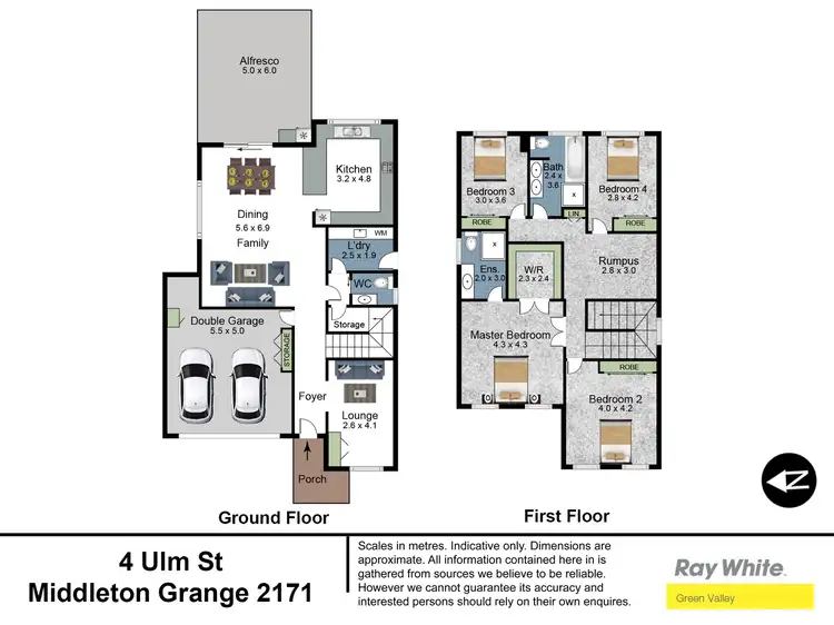 Floorplan of Homely house listing, 4 Ulm Street, Middleton Grange NSW 2171