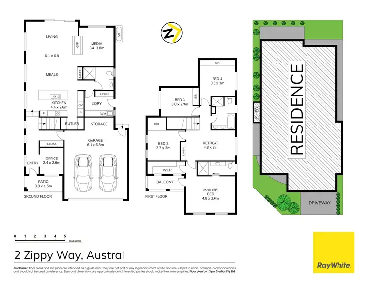Floorplan of Homely house listing, 2 Zippy Way, Austral NSW 2179
