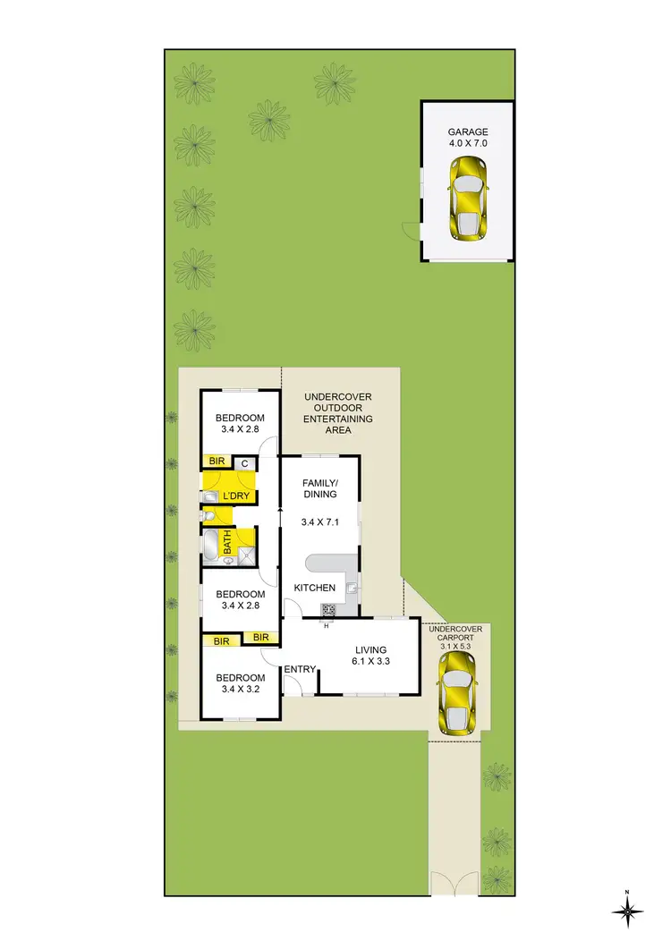 Floorplan of Homely house listing, 2 Cornish Avenue, Belmont VIC 3216