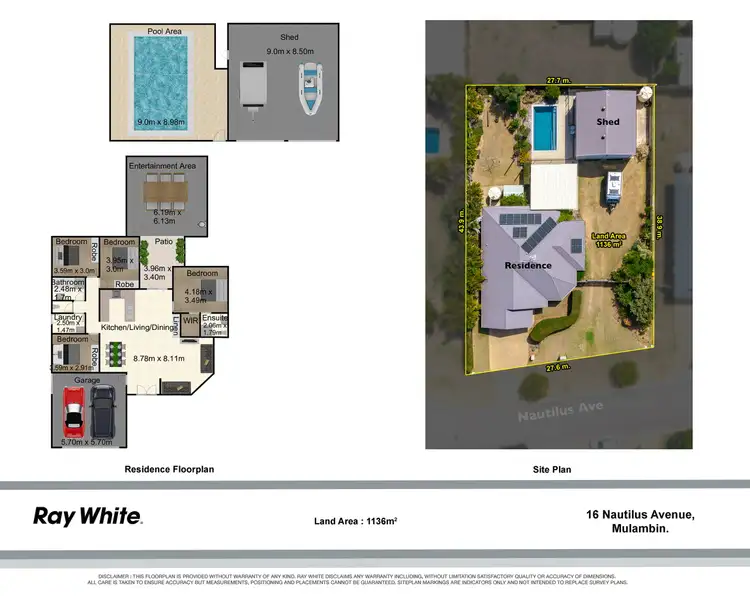 Floorplan of Homely house listing, 16 Nautilus Avenue, Mulambin QLD 4703