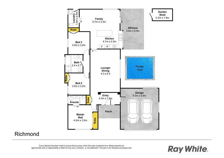 Floorplan of Homely house listing, 11 Andrew Street, Richmond NSW 2753