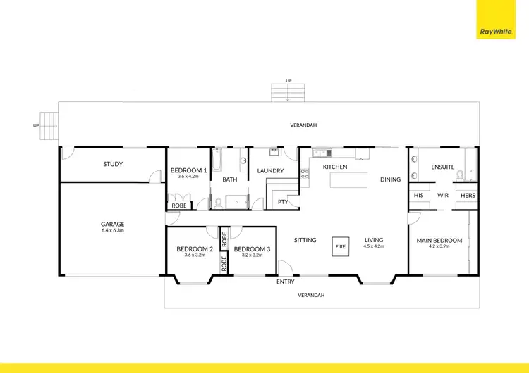 Floorplan of Homely house listing, 104 Grandview Drive, Barwite VIC 3722