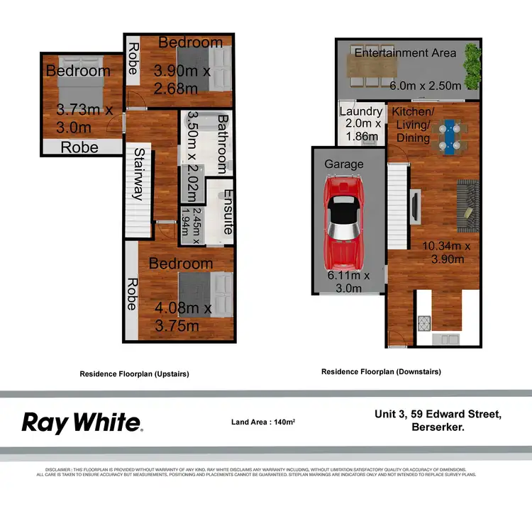 Floorplan of Homely apartment listing, 3/59 Edward Street, Berserker QLD 4701