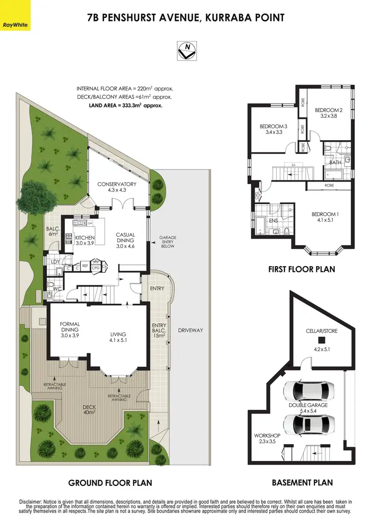 Floorplan of Homely house listing, 7B Penshurst Avenue, Kurraba Point NSW 2089